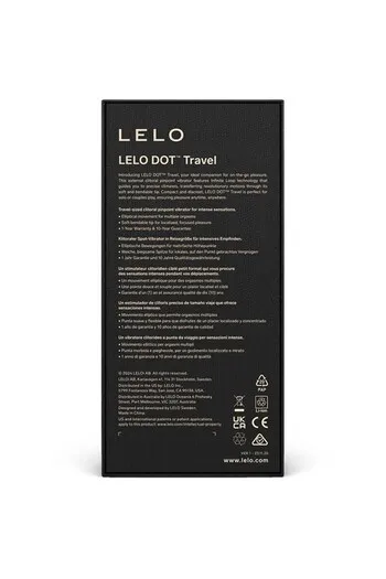 LELO DOT™ Travel: Stimolatore Clitorideo Compatto per Viaggi Discreti