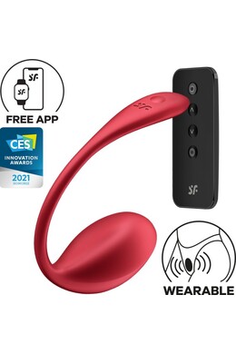 Shiny Petal - Vibroestimolatore Portatile per Punto G con Bluetooth