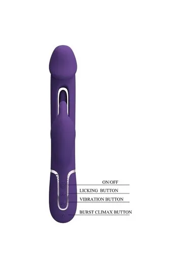 Rechargeable Rabbit Vibrator with Dual Motors | Pretty Love