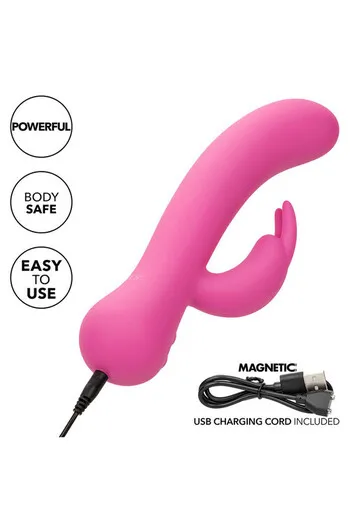 First Time Rechargeable Bunny: Intense Vibrations & Dual Stimulation for Elevated Experiences