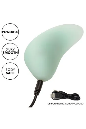 Pacifica Bali: Luxury Curved Vibrator with 10 Functions & Bulbous Tip