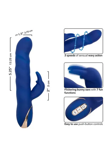 Jack Rabbit Signature Silicone Wave Motion Rabbit - 30° Anniversario | Piacere Innovativo