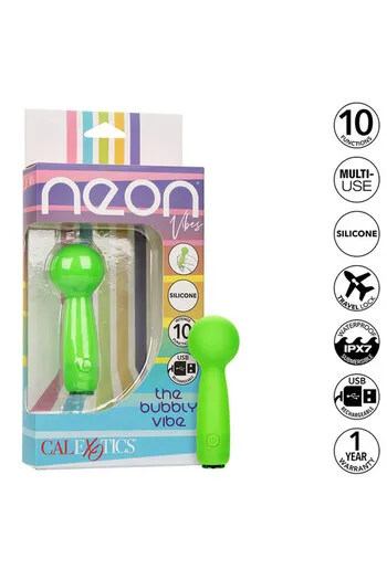 Neon Vibes The Bubbly Vibe - Mini Massaggiatore Intenso per Giochi Intimi