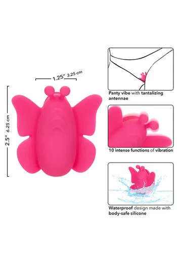 Neon Vibes The Flutter Vibe - Panty Vibrator with 10 Functions | Discreet Intimacy
