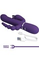 Pretty Love BW-500036-2 - Triple Rabbit Vibrator with Anal Stimulation | Maximum Power