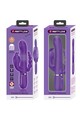Pretty Love BW-500036-2 - Vibro Rabbit Triplo con Stimolazione Anale | Potenza Massima