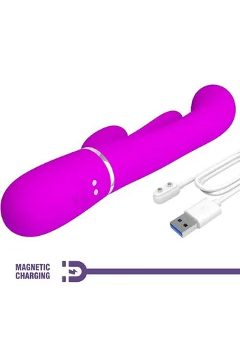 Pretty Love BW-500041 Rabbit Vibrator - 7 Vibration & Pulsation Functions