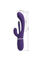 PRETTY LOVE BW-500041-2 Rabbit Vibrator: 7 Functions for Intense Pleasure
