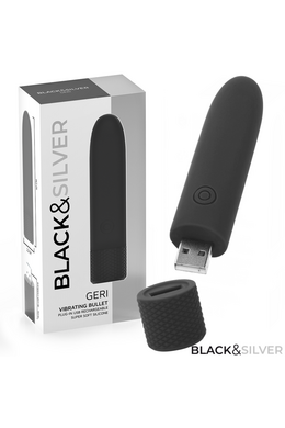 Bala Vibradora GERI di BLACK&SILVER: Compatta, Potente e Discreta per la Stimolazione Intima