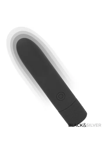 GERI Vibrating Bullet by BLACK&SILVER: Compact, Powerful & Discreet for Intimate Stimulation