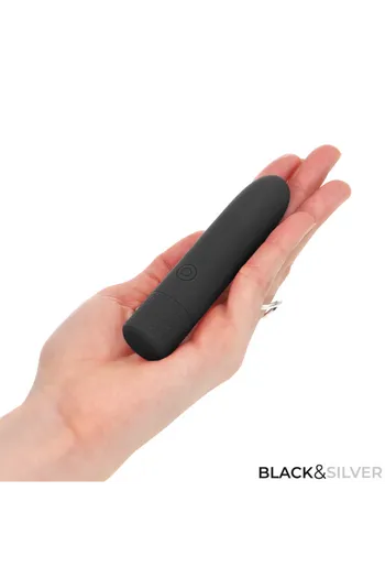 GERI Vibrating Bullet by BLACK&SILVER: Compact, Powerful & Discreet for Intimate Stimulation
