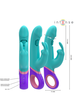 MONICA INTENSE Rabbit Vibrator - Dual Stimulation and G-Spot Rotation