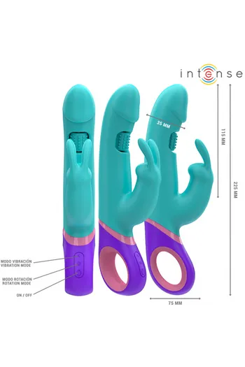 Vibratore Rabbit MONICA INTENSE - Doppia Stimolazione e Rotazione Punto G