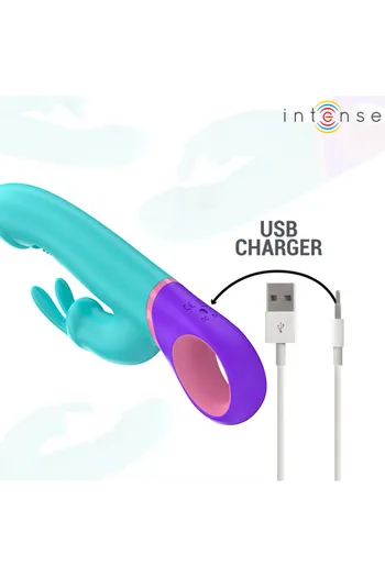 MONICA INTENSE Rabbit Vibrator - Dual Stimulation and G-Spot Rotation
