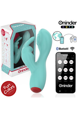 Vibratore Rabbit con Stimolazione Doppia e App Controllo