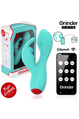 Vibratore Rabbit con Stimolazione Doppia e App Controllo