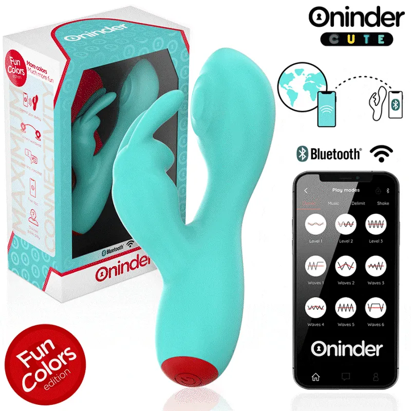 Rabbit Vibrator with Dual Stimulation and App Control