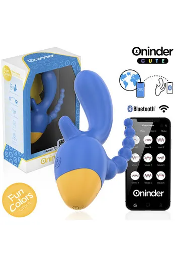 ONINDER Vibrator with Clitoral and Anal Stimulation