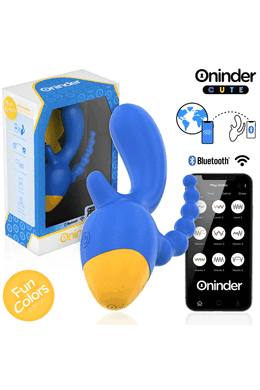 ONINDER Vibrator with Clitoral and Anal Stimulation