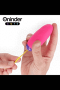 ONINDER CUTE - LOVE PLEASURE VIBRO-WAVE TAPPING SILICONE EGG - FREE WORLDWIDE APP