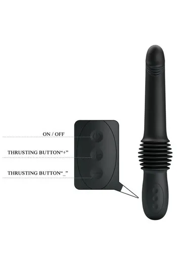 Pretty Love BW-069006 Rechargeable Vibrator - Intense Pleasure with Propulsion