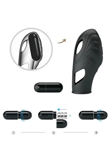 Pretty Love BI-014752 Silicone Finger Vibrator - Intense Pleasure