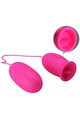Pretty Love BI-014749-1: Vibrating Egg with 12 Functions and 3 Licking Modes | Dual Satisfaction