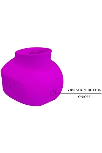 Pretty Love BI-014753 Tongue Licker Vibrator | 12 Speeds | Premium Silicone