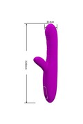PRETTY LOVE BI-014822 - Giocattolo Sessuale Premium con Stimolazione G-Spot e Clitoride