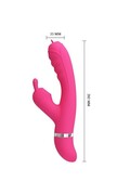 Vibratore Clitoride Pretty Love BI-014854: Stimolazione Tripla per Orgasmi Intensi