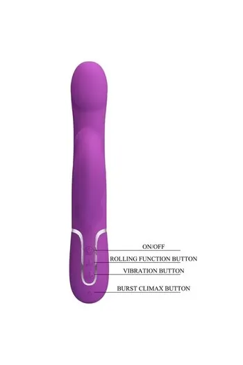 Pretty Love Rabbit Vibrator BW-500012-3D - Powerful Intimate Massage
