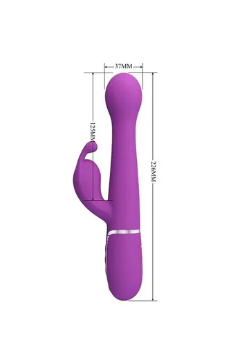 Pretty Love BW-500013-3D Rabbit Vibrator - Intimate Massage and Powerful Climax