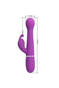 Vibratore Rabbit Pretty Love BW-500013-3D - Massaggio Intimo e Climax Potente