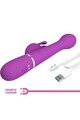 Pretty Love BW-500013-3D Rabbit Vibrator - Intimate Massage and Powerful Climax