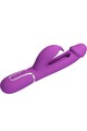 Rechargeable Rabbit Vibrator PRETTY LOVE BW-500025-3 - Dual Motor & Oscillating Tongue