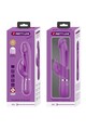 Rechargeable Rabbit Vibrator PRETTY LOVE BW-500025-3 - Dual Motor & Oscillating Tongue