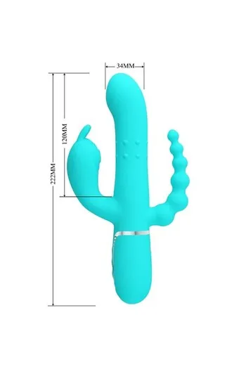 Pretty Love BW-500036-1: Powerful Triple Vibration for Intense Orgasms