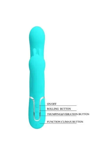 Pretty Love BW-500036-1: Powerful Triple Vibration for Intense Orgasms