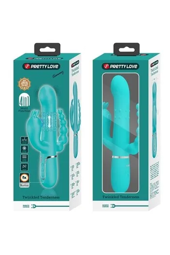 Pretty Love BW-500036-1: Powerful Triple Vibration for Intense Orgasms