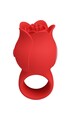 PRETTY LOVE BI-210336 Rose-Shaped Finger Vibrator - 10 Vibration Modes