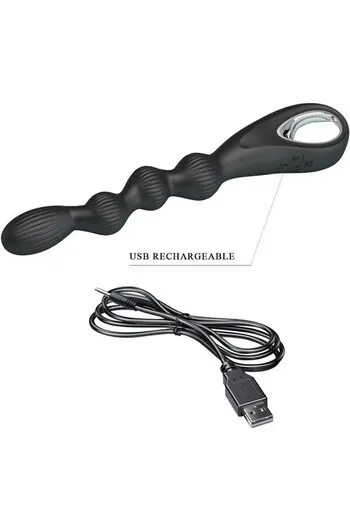 Vibratore Ricaricabile 12 Funzioni - Piacere Silenzioso