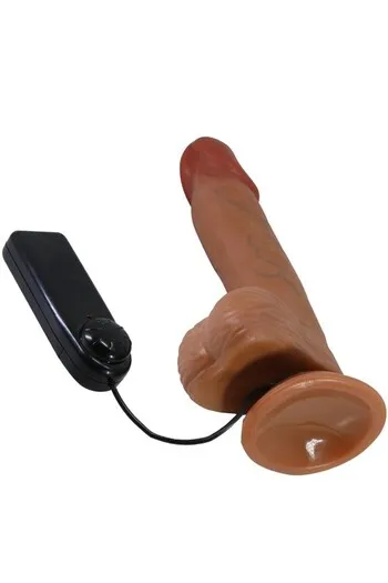 Curved Realistic Vibrator with Remote Control and Suction Cup | G-Spot Stimulation