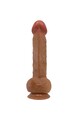 Realistic Curved Dildo with Suction Cup for G-Spot Stimulation