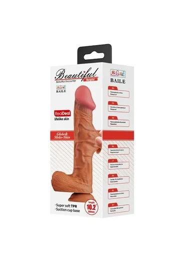 Realistic Curved Dildo with Suction Cup for G-Spot Stimulation
