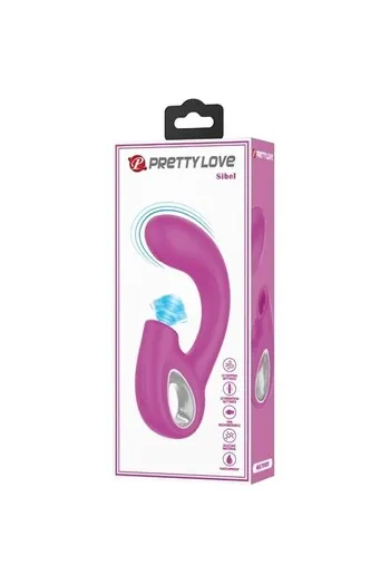 PRETTY LOVE BI-300098: Dual Stimulation Massager with 20 Functions