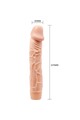 Realistic Dildo Vibrator BW-001009R - Intense and Fleshy Experience