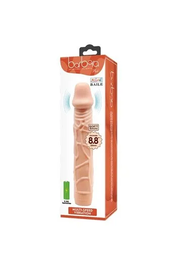 Realistic Dildo Vibrator BW-001009R - Intense and Fleshy Experience