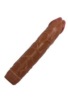 Realistic Dildo Vibrator BW-001009R-1N: Intense Carnal Experience