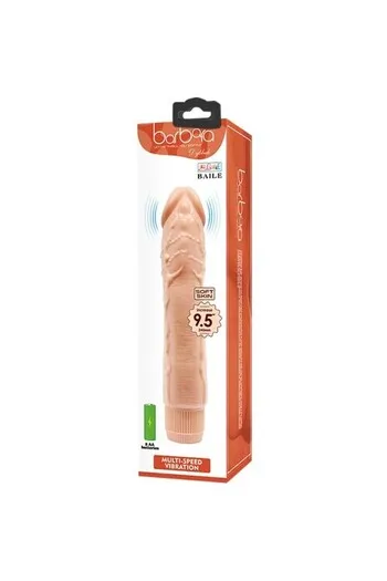 Realistic Dildo Vibrator BAILE BW-001071R - Unforgettable Experience for Couples and Solo Play