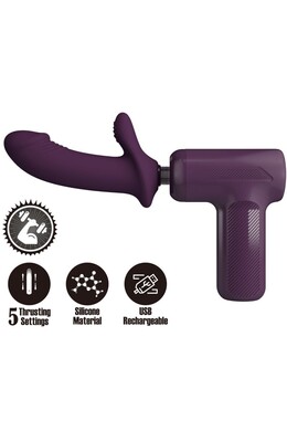 Pretty Love BW-055028 Massage Gun - 5 Powerful Thrust Settings